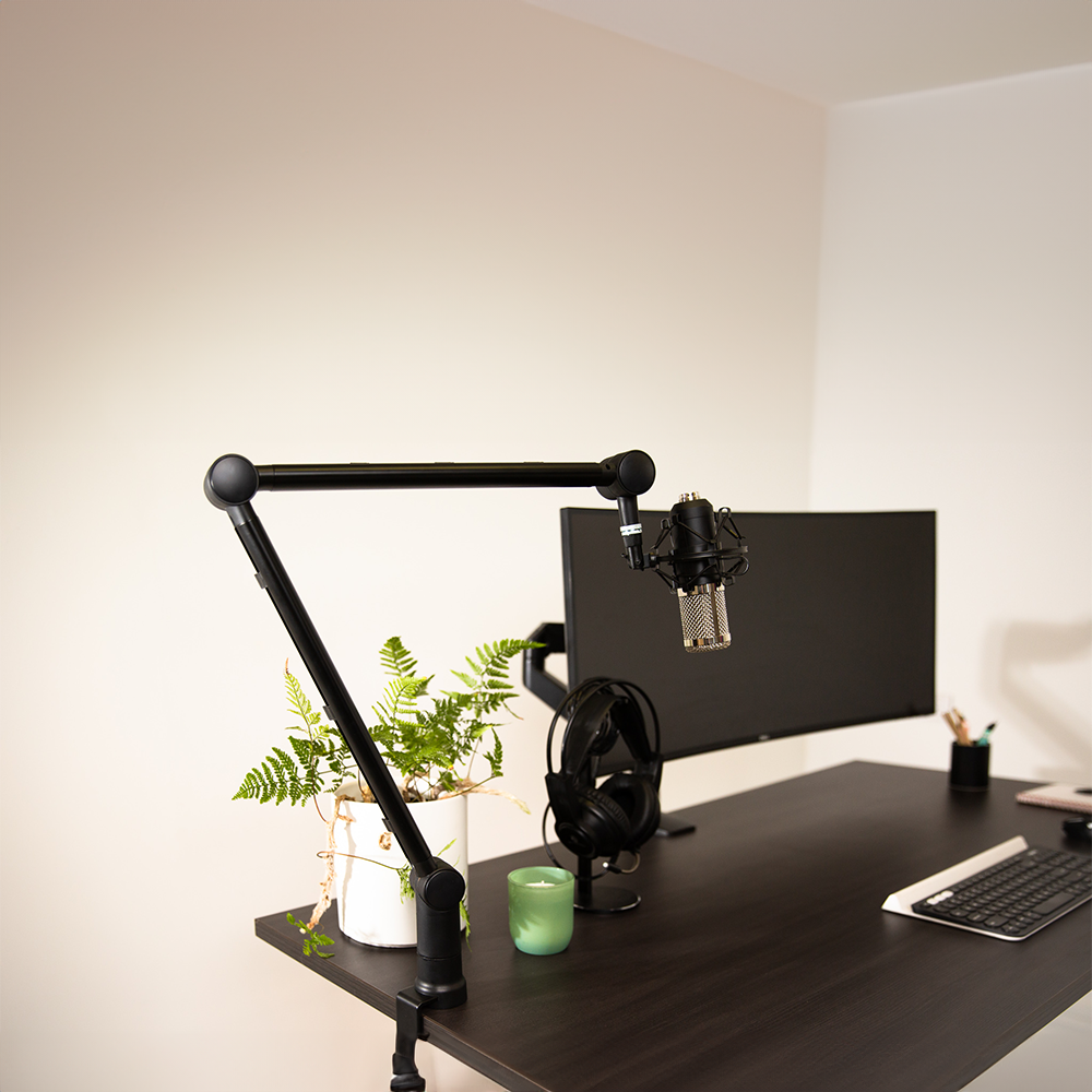 Blue Microphones Compass Desk-mounted Broadcast Microphone Boom Arm